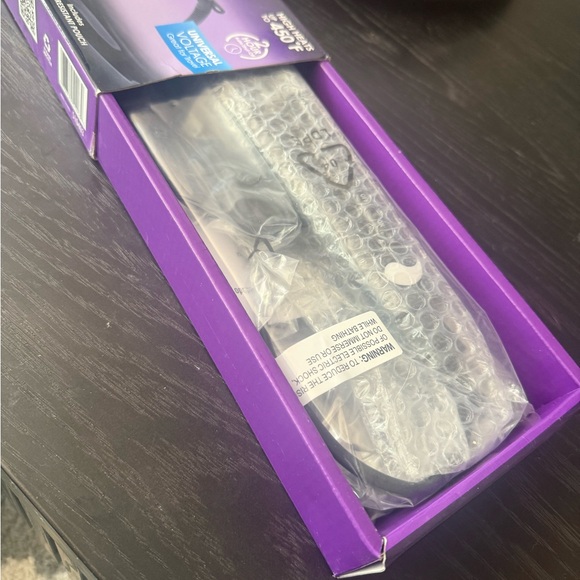 BRAND NEW Hot Shot Tools Black Pearl Flat Iron, unopened. - Picture 3 of 4